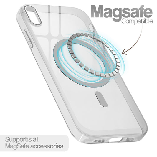 Anti-Yellow Scratch Resistant Case Support Wireless Charging Back Cover For Apple iPhone XS Max