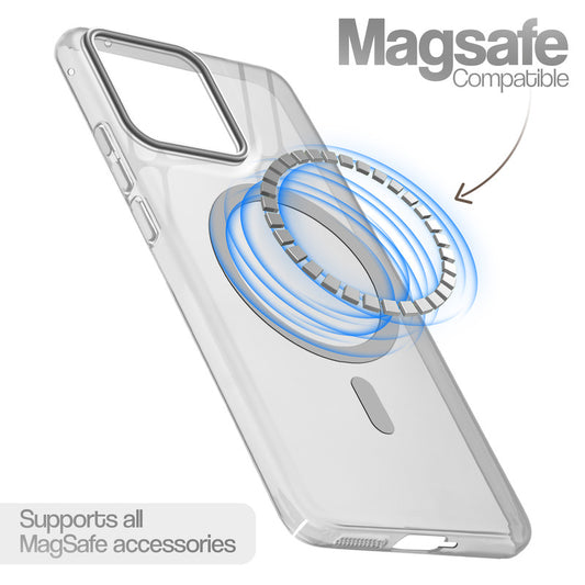 Anti-Yellow Scratch Resistant Case Support Magnetic Accessories Back Cover For Motorola Moto Edge 70 Fusion 5G