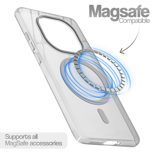Anti-Yellow Scratch Resistant Case Support Magnetic Accessories Back Cover For Poco M8 5G