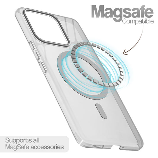 Anti-Yellow Scratch Resistant Case Support Magnetic Accessories Back Cover For Realme 16 Pro Plus 5G