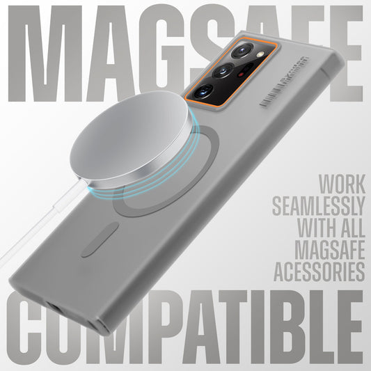 Colorful Frosted Matte MagSafe For Samsung Note 20 Ultra 5G