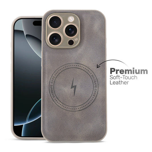 Refined PU Leather Case for Apple iphone 16 Pro Max