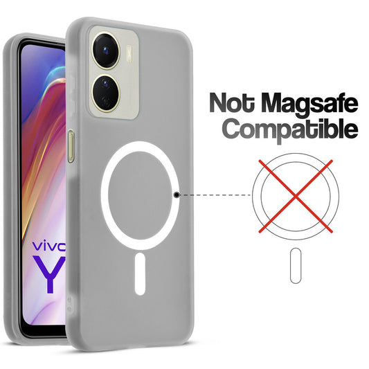 Classic Matte Silicone Back Case for Vivo Y16