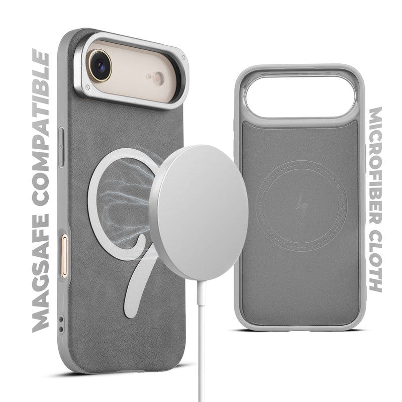 Prime Leather Wireless Charging Compatible Case for Apple iPhone 17 Air