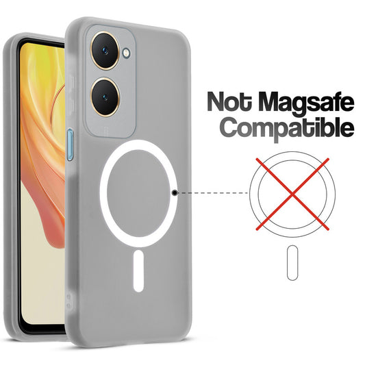 Classic Matte Silicone Back Case for Vivo Y18e