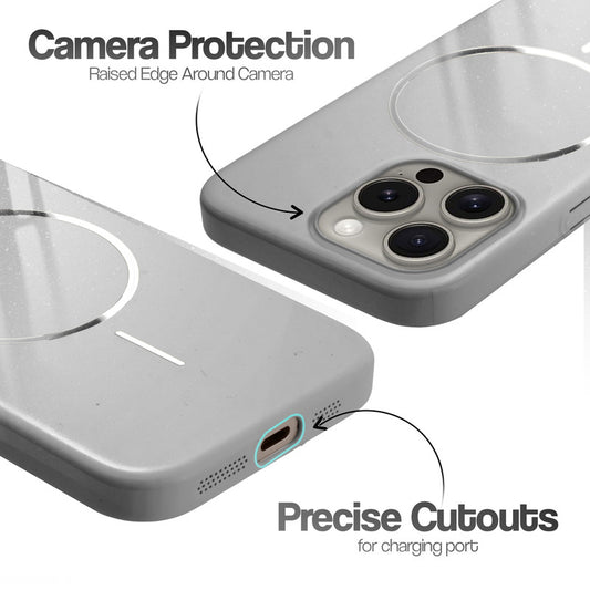Apple iPhone 15 Pro Max Polished Titanium Hard Case