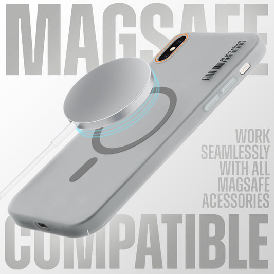 Colorful Frosted Matte MagSafe For Apple iPhone XS Max