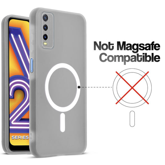 Classic Matte Silicone Back Case for Vivo Y20