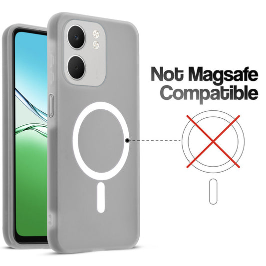 Classic Matte Silicone Back Case for Oppo A5x 5G