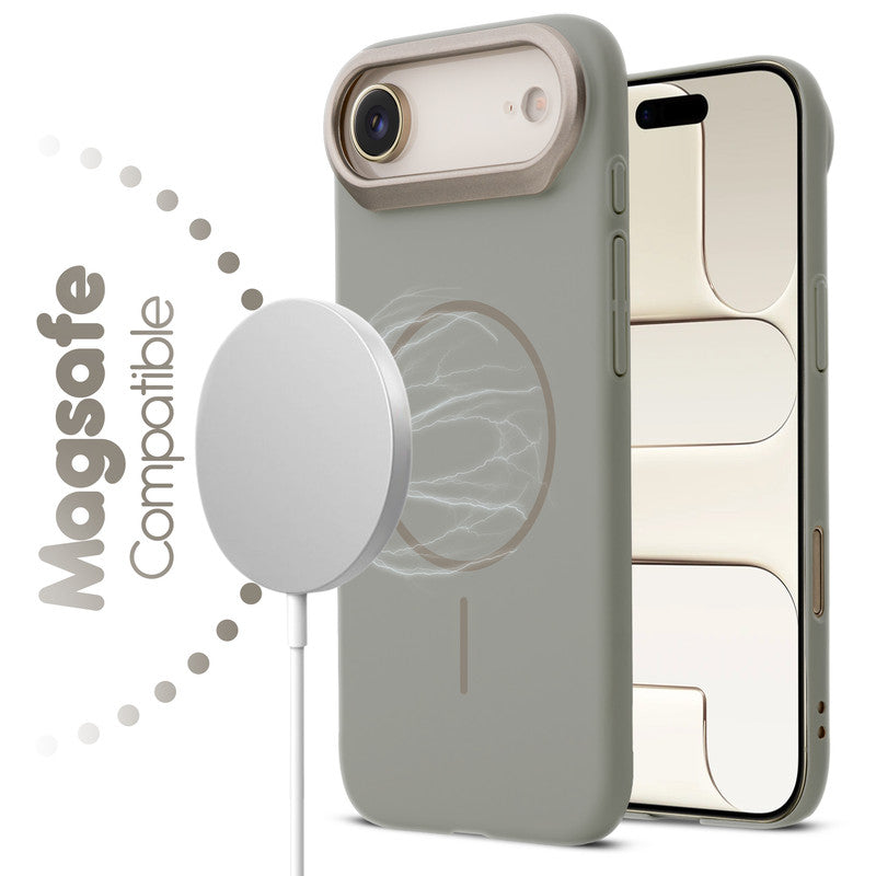 Fusion Metal Camera Ring Hard Shell Case for Apple iPhone 17 Air