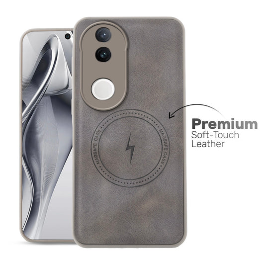 Refined PU Leather Case for Vivo V50e 5G