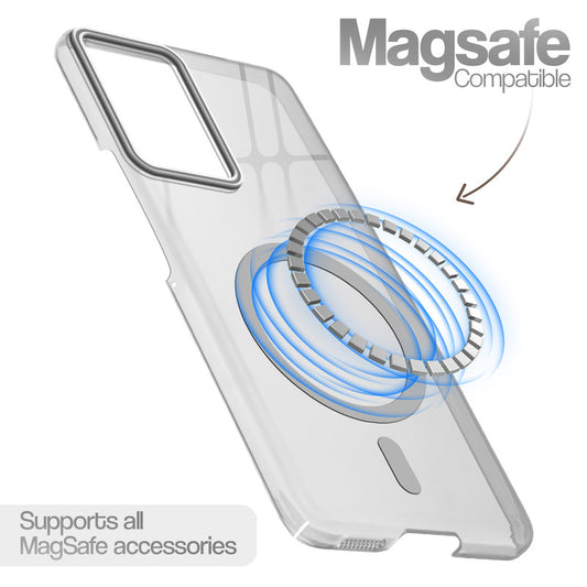 Glossy Hard Magsafe Case Motorola Moto Edge 50 Fusion 5G