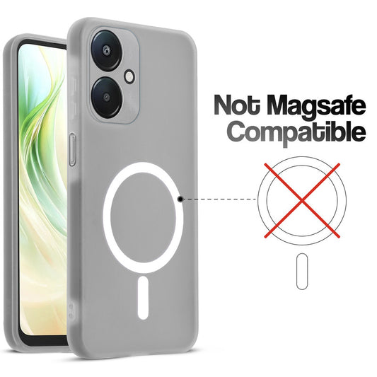 Classic Matte Silicone Back Case for Redmi 13C 5G