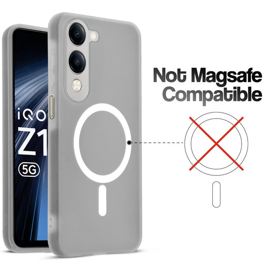 Classic Matte Silicone Back Case for iQOO Z10 Lite 5G