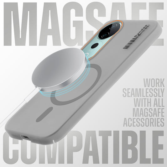 Colorful Frosted Matte MagSafe For Vivo T3 Ultra 5G