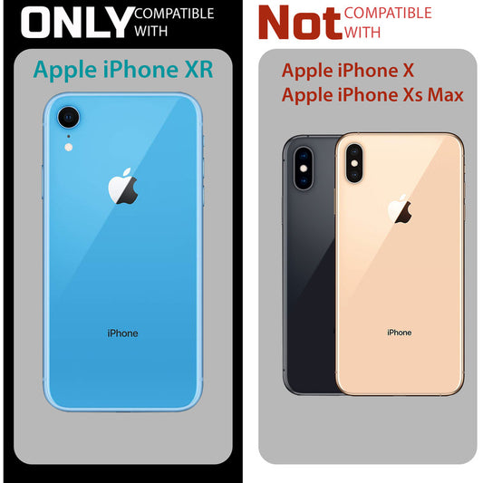 Crystal Clear Hard Back Anti-Yellowing with MagSafe Compatibility Phone Case For Apple iPhone XR
