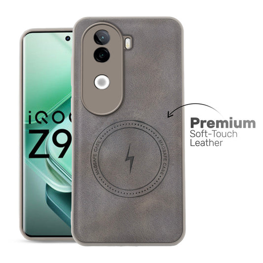 Refined PU Leather Case for iQOO Z9s 5G