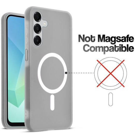 Classic Matte Silicone Back Case for Samsung A16 5G