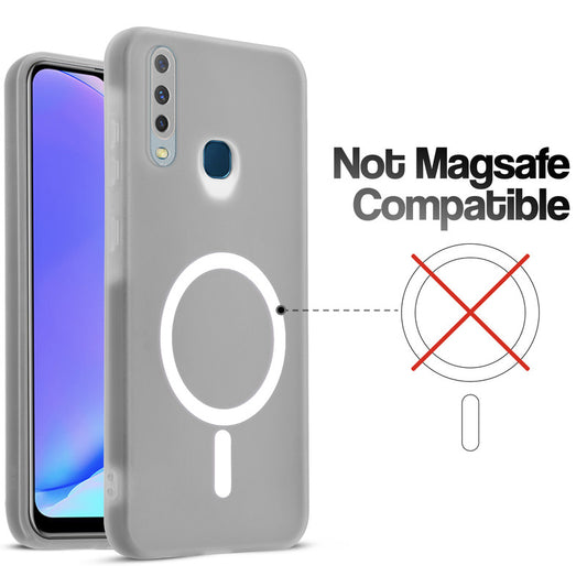 Classic Matte Silicone Back Case for Vivo Y12