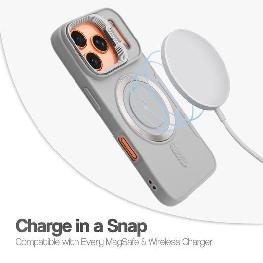 Flex Camera Ring Stand Case For Apple iphone 17 Pro Max