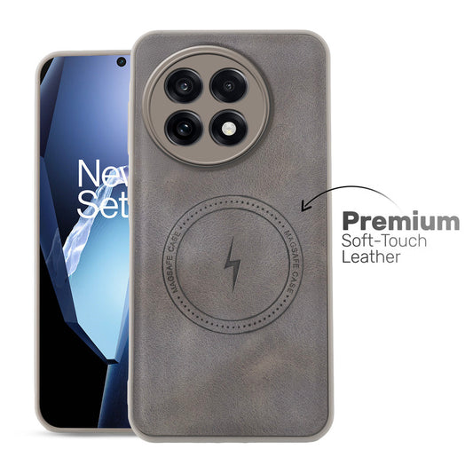 Refined PU Leather Case for OnePlus 13R 5G
