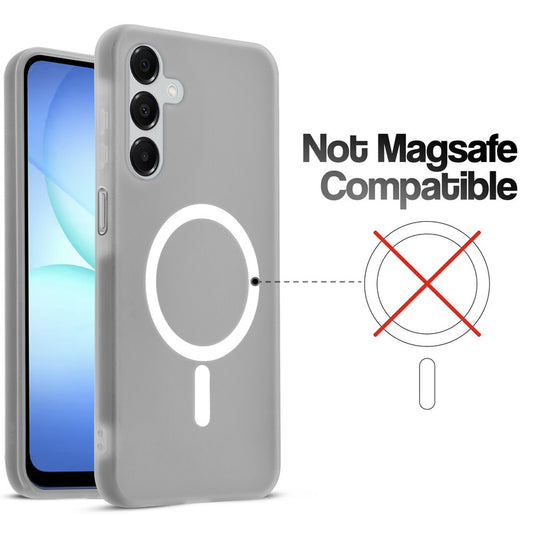 Classic Matte Silicone Back Case for Samsung A17 5G