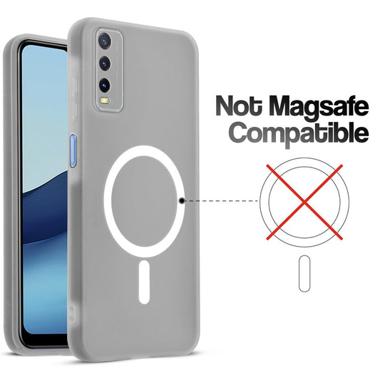 Classic Matte Silicone Back Case for Vivo Y20A