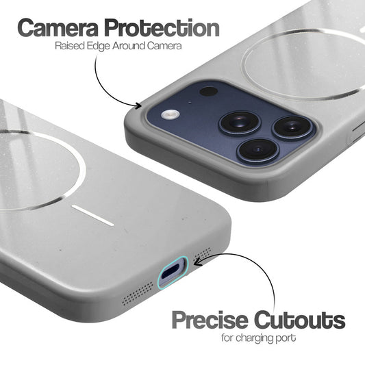 Apple iPhone 17 Pro Polished Titanium Hard Case
