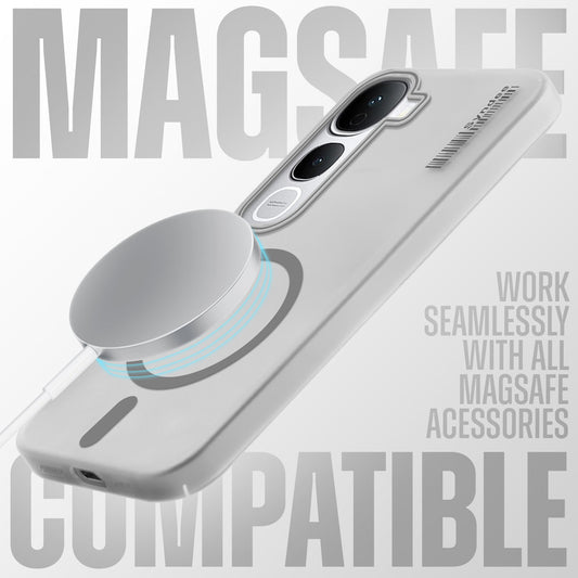New Sleek Matte MagSafe Case For Vivo Y400 Pro 5G