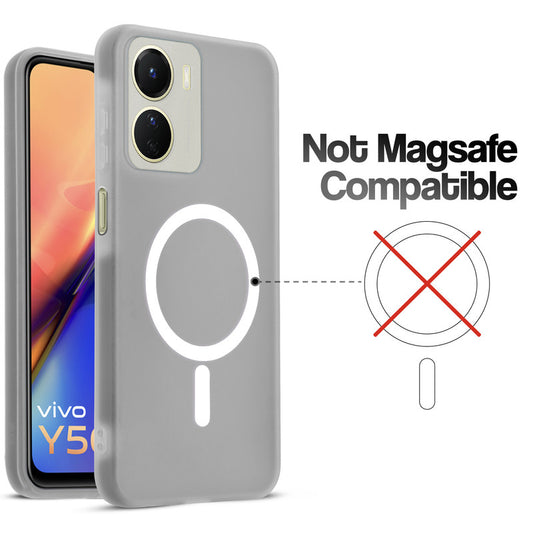 Classic Matte Silicone Back Case for Vivo Y56 5G