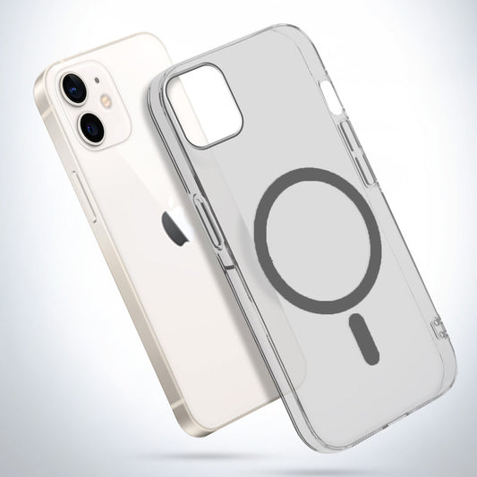 Colored Transparent Anti-Yellowing Magsafe Case For Apple iPhone 11