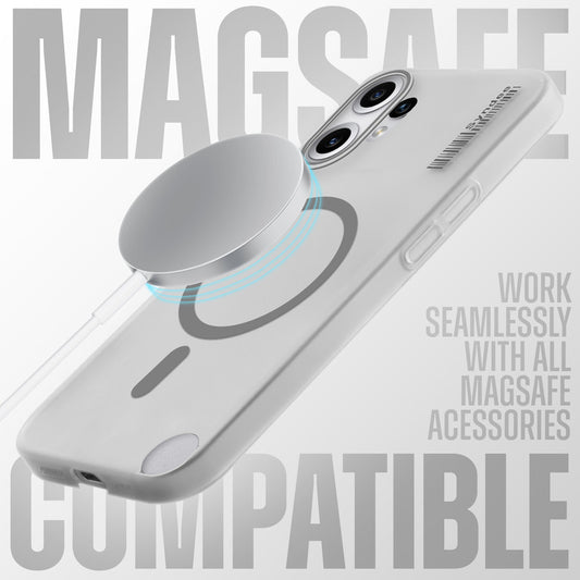 New Elegant Frosted Matte Slim Back With MagSafe Support Back Case For CMF Nothing Phone 2 Pro