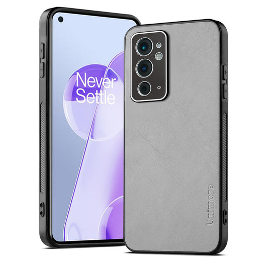 Unimore Leather Hard Case with Shiny Camera Protection For OnePlus 9RT