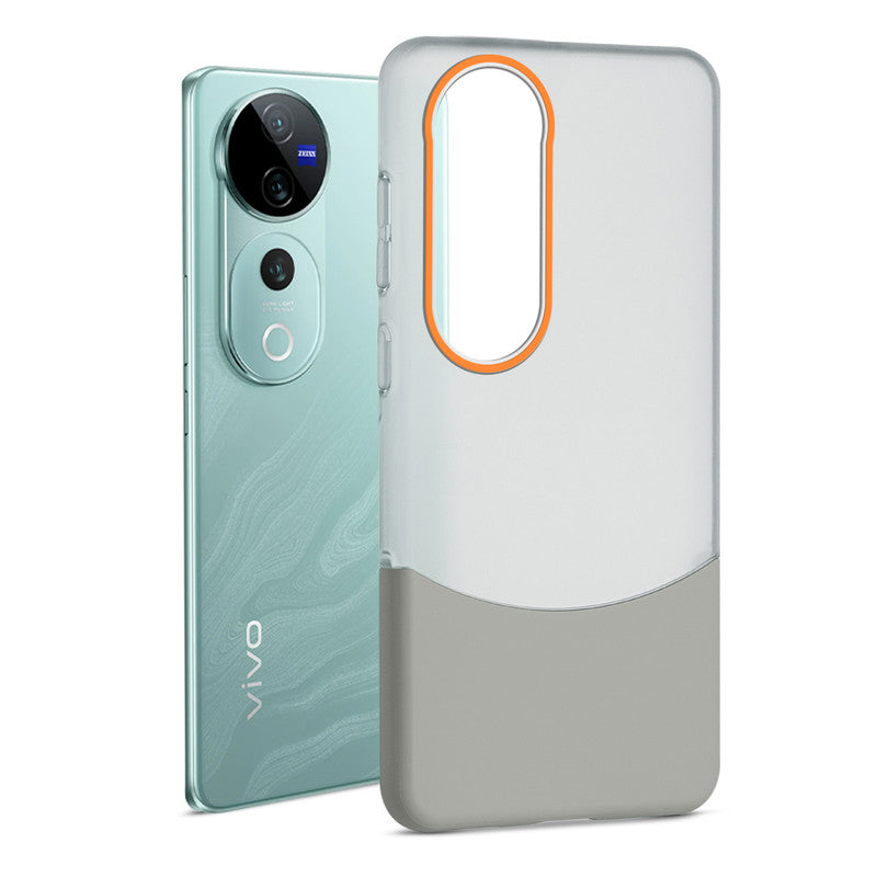 Frosted Case With 2-Cut Interlock For Vivo V40 Pro 5G