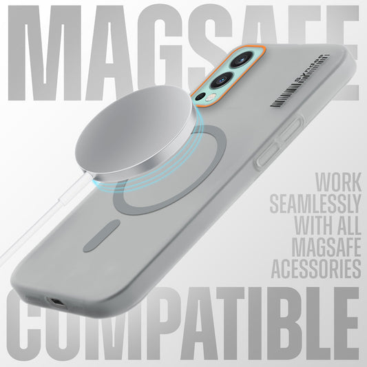 Colorful Frosted Matte MagSafe For OnePlus Nord 2 5G