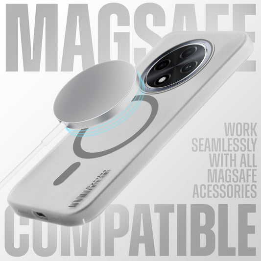 New Sleek Matte MagSafe Case For Oppo F27 Pro Plus 5G