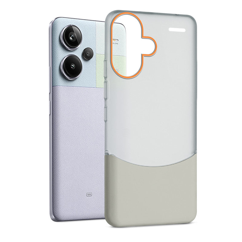 Frosted Case With 2-Cut Interlock For Redmi Note 13 Pro Plus 5G