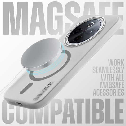 New Sleek Matte MagSafe Case For iQOO Z10 5G