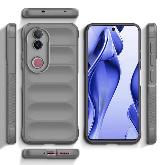 Premium Liquid Silicone Comfort Grip Case for Vivo V50e 5G with Soft Touch Matte TPU