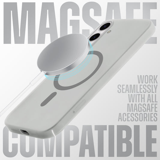 Sleek Frosted Matte Hard Cover with MagSafe Support For Samsung A16 5G