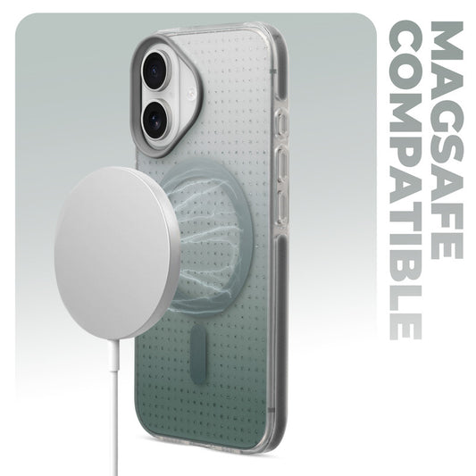 Stunning Dual Shade Starry MagSafe Hard Back Case for Apple iPhone 16 with Colourful Raised Camera Edges