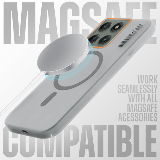 Colorful Frosted Matte MagSafe For Motorola Moto Edge 60 Pro 5G