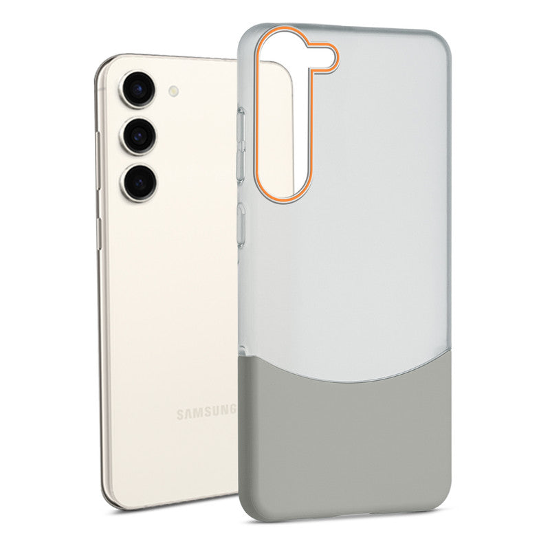 Frosted Case With 2-Cut Interlock For Samsung S23 5G