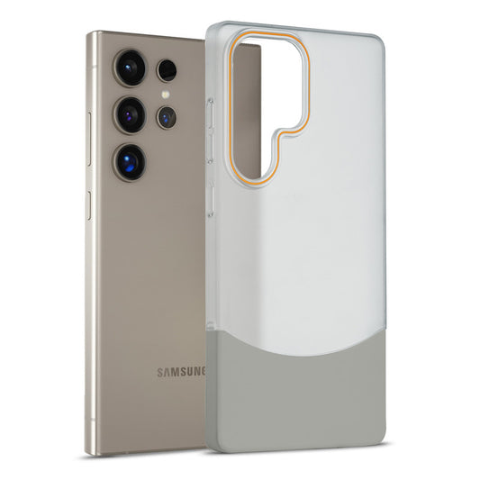 Frosted Hard Back Case For Samsung S23 Ultra 5G with 2-Cut Interlocking System