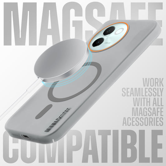 Colorful Frosted Matte MagSafe For Vivo V30e 5G
