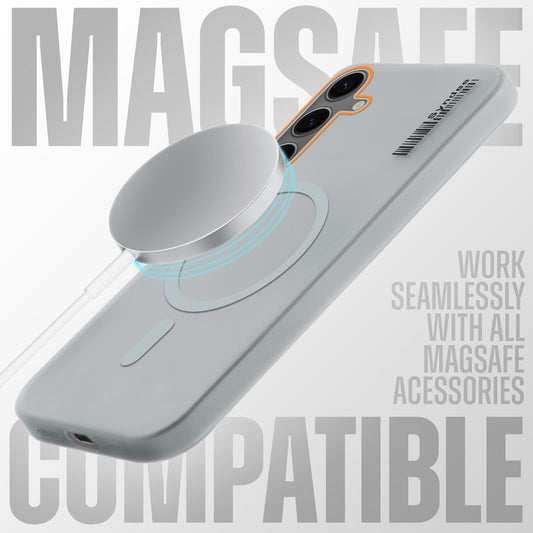 Colorful Frosted Matte MagSafe For Samsung S24 Plus 5G