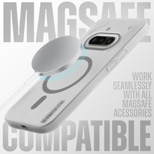New Elegant Frosted Matte Slim Back With MagSafe Support Back Case For Nothing Phone 3A 5G