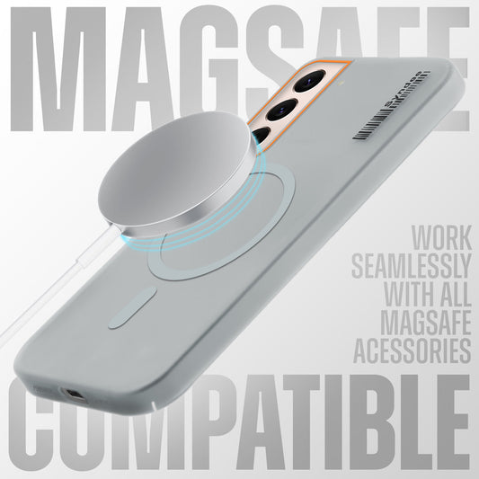 Colorful Frosted Matte MagSafe For Samsung S22 Plus 5G