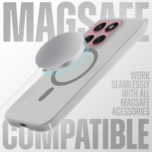 Slim Matte MagSafe Back Cover for Motorola Moto Edge 60 Fusion 5G