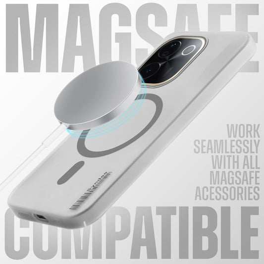 New Sleek Matte MagSafe Case For Vivo T3 Pro 5G